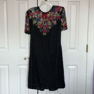 Sweelo multicolor sequin dress